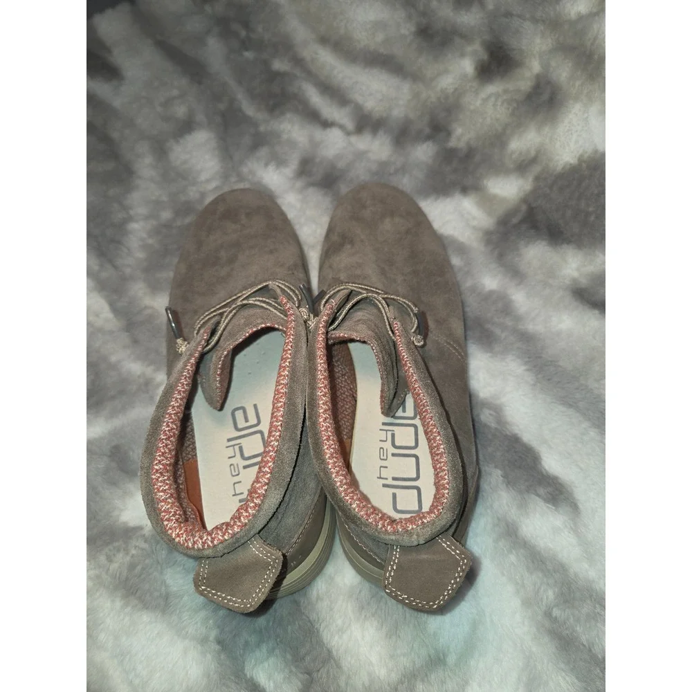 Hey Dude Jo Suede Boots Slip On Size 13‎